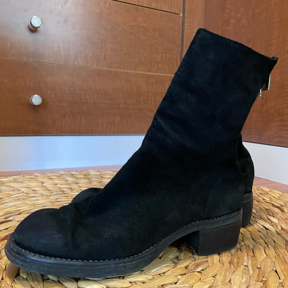 Guidi Reversed Horse Leather black IT38